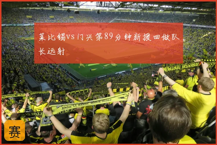 莱比锡vs门兴第89分钟新援回做队长远射