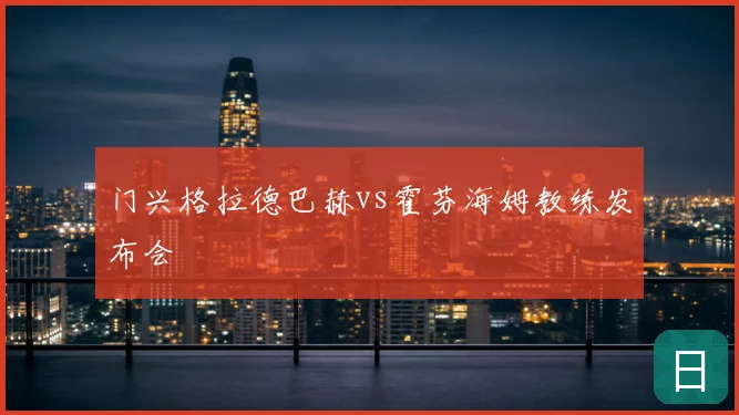 门兴格拉德巴赫vs霍芬海姆教练发布会